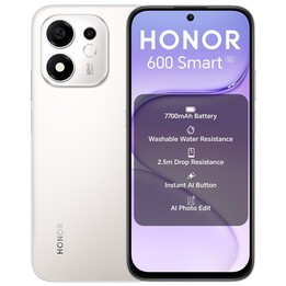 Honor 600 Smart 5G, 4GB 128GB, 6,87 HD+, 7700mAh, Argento