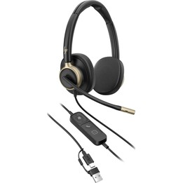 Cuffie stereo cablate USB HP Poly Mission 825 (senza confezione)