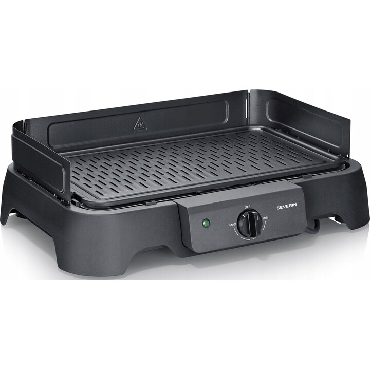 SEVERIN PG 8595 electric table grill 2000W grate temperature control