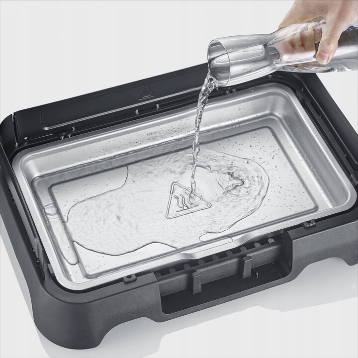 SEVERIN PG 8595 electric table grill 2000W grate temperature control