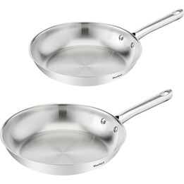 Juego de 2 sartenes TEFAL Duetto On B866S234, de 24/28 cm.