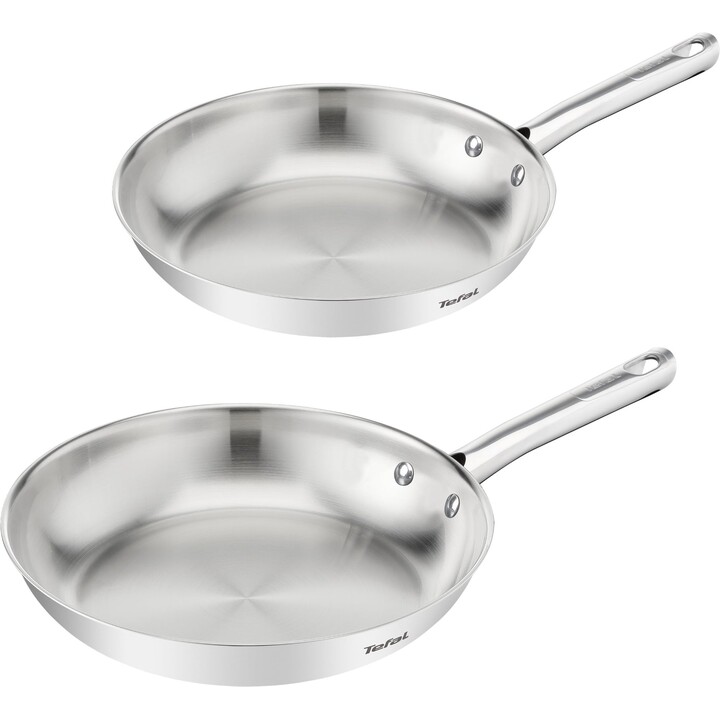 Set of 2 TEFAL Duetto On B866S234 frying pans, 24/28 cm.