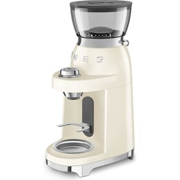 Moulin à café multifonction Smeg CGF03CREU, finition crème