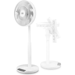 Ventilatore da pavimento Ufesa Sendai, 14 pale, telecomando, 24 W, 40 cm