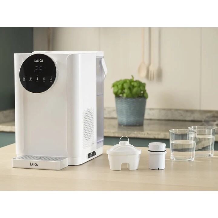 Dispensador de água filtrada quente e fria Laica, 4 l, iwh11