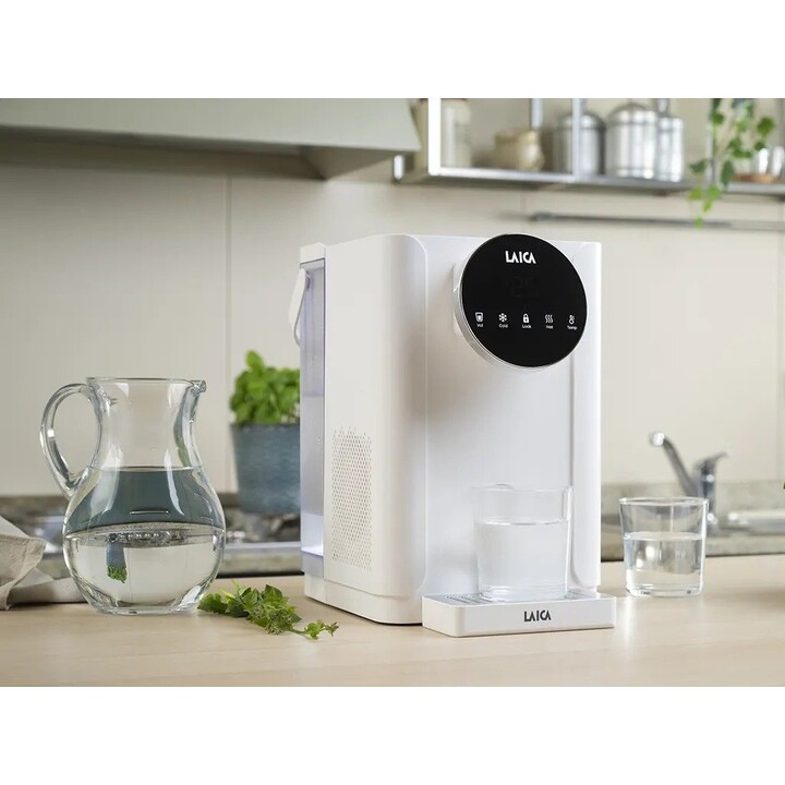 Distributeur d'eau filtrée chaude et froide Laica 4 l iwh11