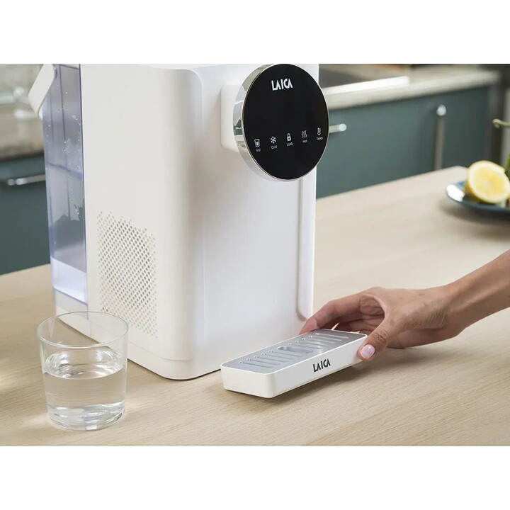 Distributeur d'eau filtrée chaude et froide Laica 4 l iwh11