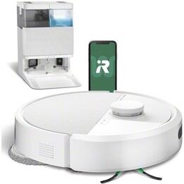 iROBOT Roomba Plus 405 Combo Robot Vacuum Cleaner with Self-Cleaning Base - Mop/Floor Scrubber · WiFi
