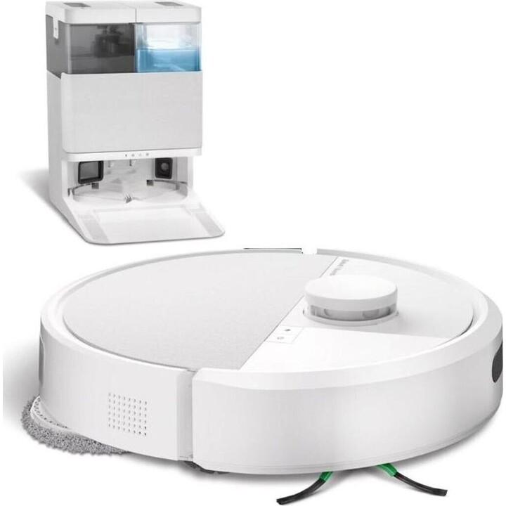 Aspirateur robot iROBOT Roomba Plus 405 Combo avec station d'auto-nettoyage - Serpillière / Lave-sol · Wi-Fi
