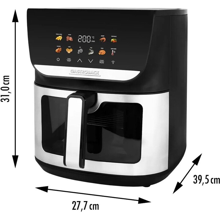 Gastroback 42585 Multi Airfryer Heat & Crisp Family 8 L