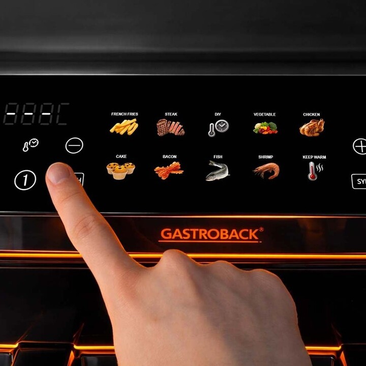Gastroback 42586 Multi Airfryer Duo Heat Family 9 L