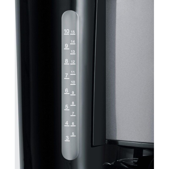 Cafetera Severin 9572, color antracita y negro