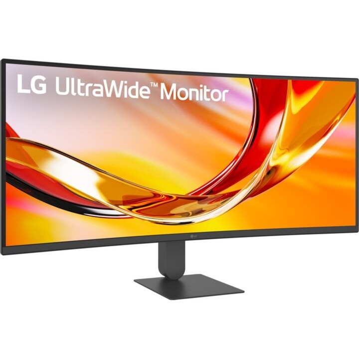 Écran LCD LG 34 pouces, 3 440 x 1 440 pixels, Wide Quad HD, format natif 21:9, écran incurvé à LED, modèle 34U620B-B