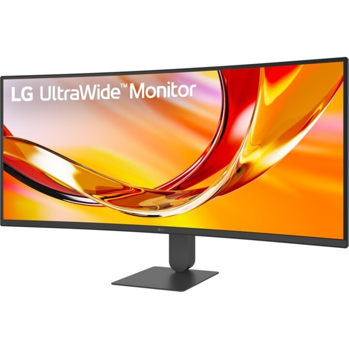 Écran LCD LG 34 pouces, 3 440 x 1 440 pixels, Wide Quad HD, format natif 21:9, écran incurvé à LED, modèle 34U620B-B