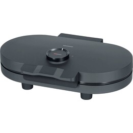 Appareil à gaufres Severin WA 2118, voyant lumineux, à charnière, noir