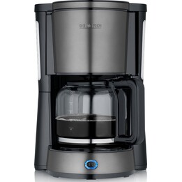 Cafetière à filtre | SEVERIN 47510, 1 000 W, 10 tasses, gris