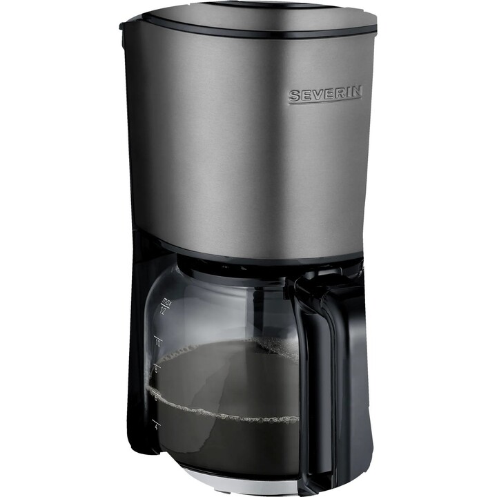 Filterkaffeemaschine | SEVERIN 47510, 1000 W, 10 Tassen, grau