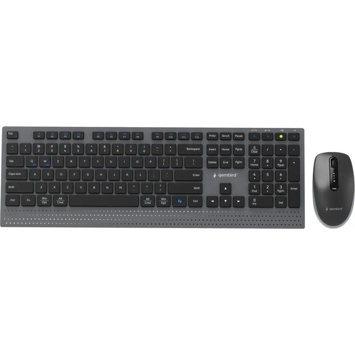 Tastatur + Maus, Weltweit, Englisch/Chinesisch, Kbs-Wps-02, Gembird