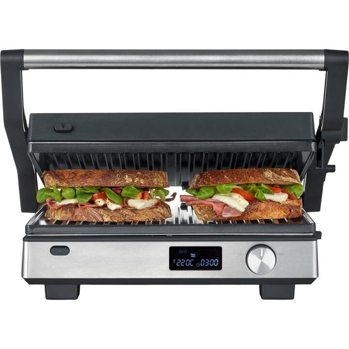 Severin 2380 Grill press Black, Silver