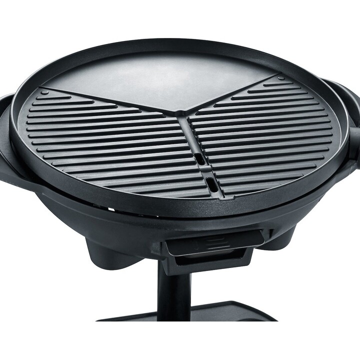 Barbecue Severin PG 8541 nero con gambe e coperchio