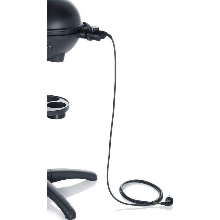 Barbecue Severin PG 8541 nero con gambe e coperchio