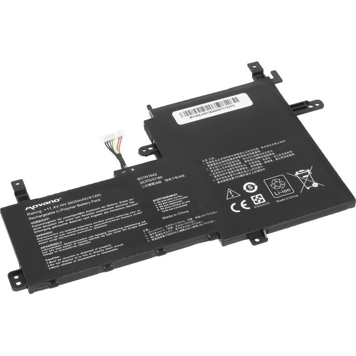 Batteria B31N1842 per Asus Vivobook K513E M513I S513E V531FA X531F - 3600 mAh (41 Wh)
