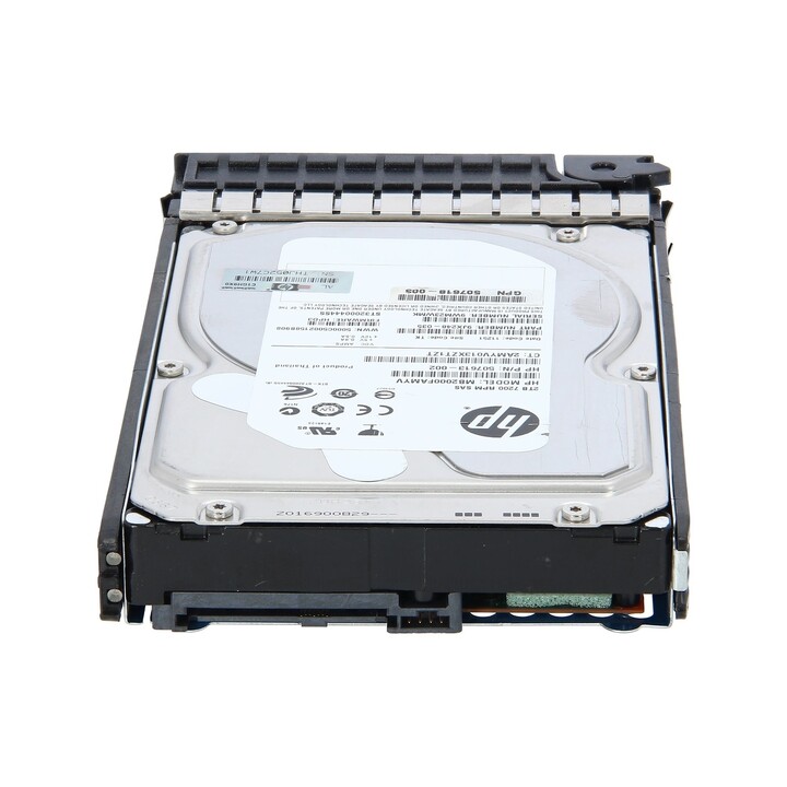 Hewlett Packard Enterprise 2TB 6G SAS 7.2K rpm LFF (3.5-inch) Dual Port Midline 1yr Warranty Hard Drive 3.5" 2000 GB