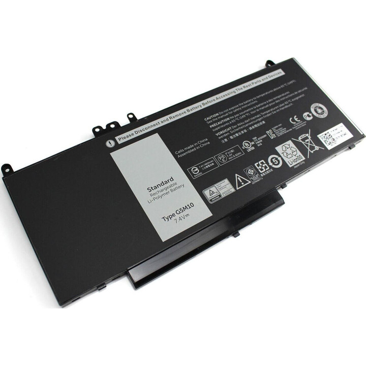 CoreParts MBXDE-BA0012 laptop battery for Dell black 51Wh 7,4V
