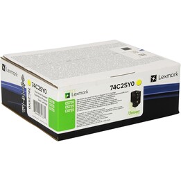 Lexmark 74c2sy0 Toner – Gelb – Reichweite: 7.000 Seiten (74c2sy0)