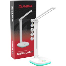 Lámpara de escritorio Hawk HWDL001WH blanca