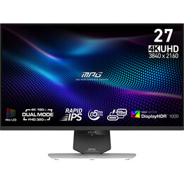 MSI MPG 274URDFW E16M 27" UHD 4K IPS Mini-LED Double fréquence de rafraîchissement 160 Hz/320 Hz 0,5 ms HDR