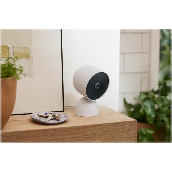 Câmera de vigilância por vídeo Google Nest Cam GA01317-DE/ 130º/ Visão noturna/ Controle por aplicativo