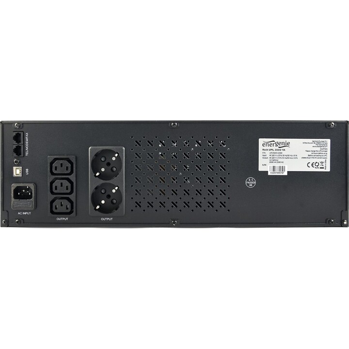 Oops 2000 Va, entrada de línea, 2 x c13, 2 x Schuko, USB