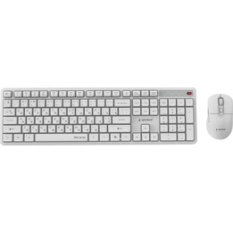 Wrl Kyrillisch, weiße Tastatur + Maus Kbs-Wms-01-W-Cyrl Gembird