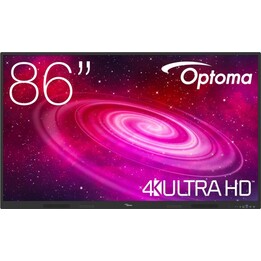 Pantalla interactiva Optoma 1861RK de 86", 4K Ultra HD, Android 14 y multitáctil