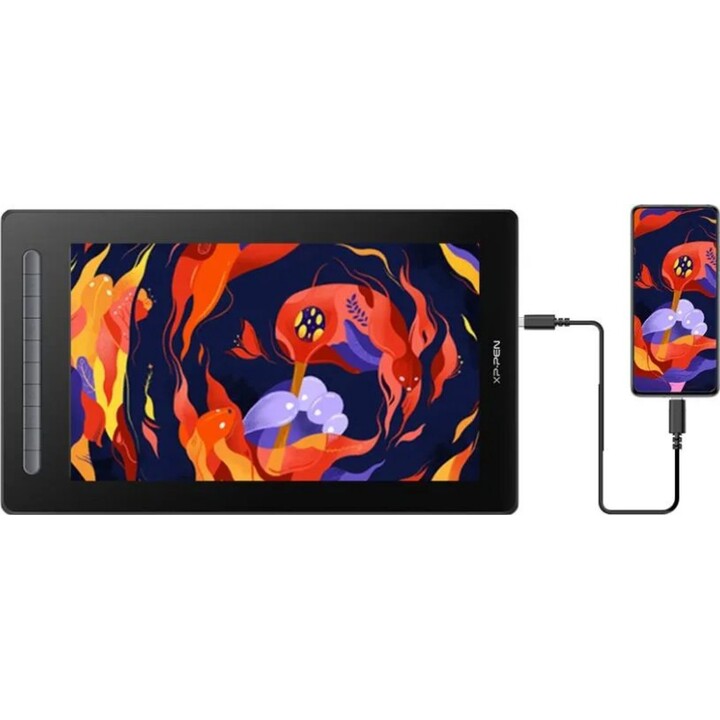 XP-Pen Artist 16 2. Auflage – Schwarzes Grafik-Digitalisiertablett