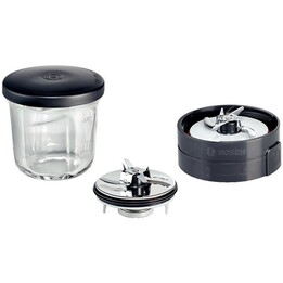 Frullatore Bosch MUZ45XCG1 con accessorio per impastare.