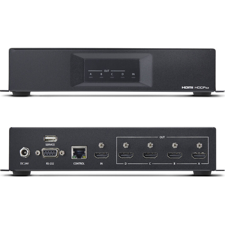 STARTECH.com ST124HDVW controller per video wall 2x2 4K 60Hz nero