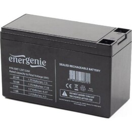 Bateria recarregável GEMBIRD 12 V/7,5 Ah