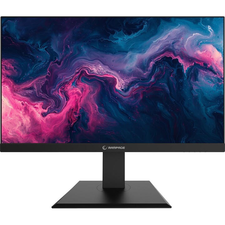 Monitor da gaming Rampage Miracle MC27RQ180 da 27 pollici, Fast IPS, QHD 2K, 180 Hz, 2 porte HDMI, 2 porte DisplayPort