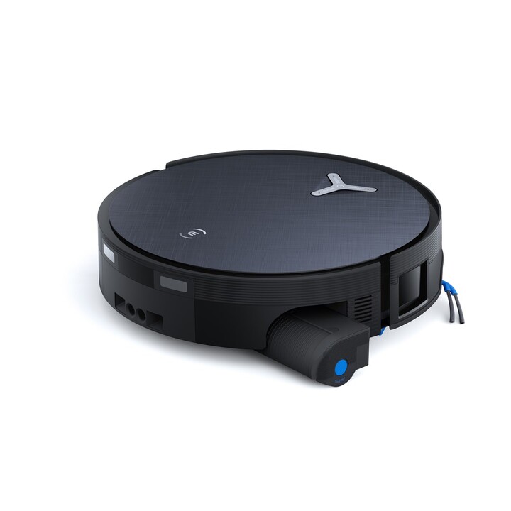 Robot aspirapolvere Ecovacs DEEBOT X12 OmniCyclone da 0,25 l, nero.
