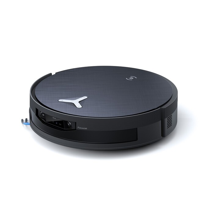 Robot aspirapolvere Ecovacs DEEBOT X12 OmniCyclone da 0,25 l, nero.