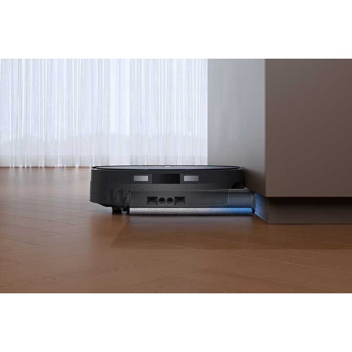 Robot aspirapolvere Ecovacs DEEBOT X12 OmniCyclone da 0,25 l, nero.
