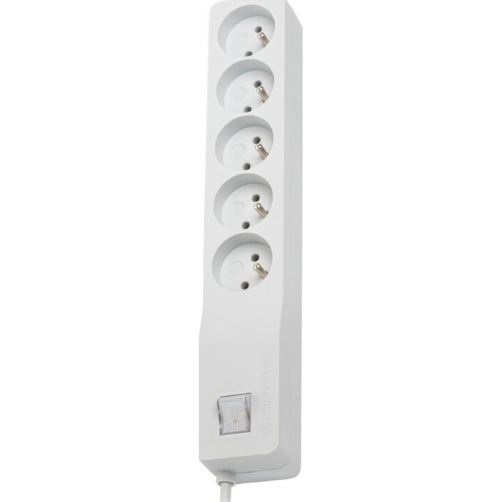 Lestar Zx 510 Surge Protector, 1 L, 5.0 M, Gray