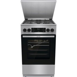 Gorenje GKS5C71XF Freestanding Cooker with Oven Silver