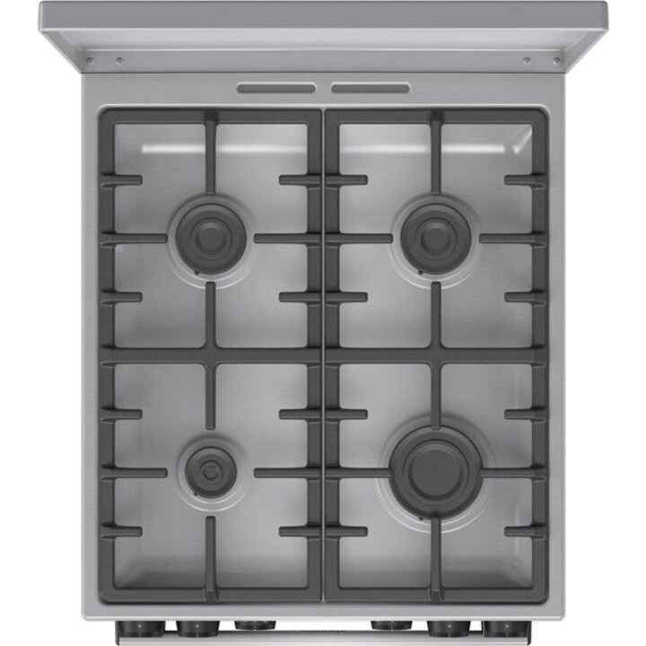 Gorenje GKS5C71XF Freistehender Herd mit Backofen Silber