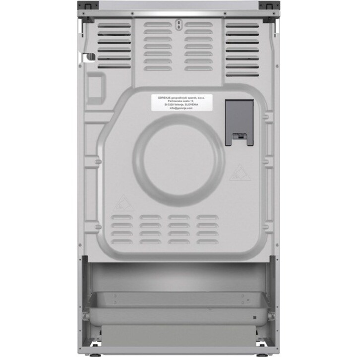 Gorenje GKS5C71XF Freistehender Herd mit Backofen Silber
