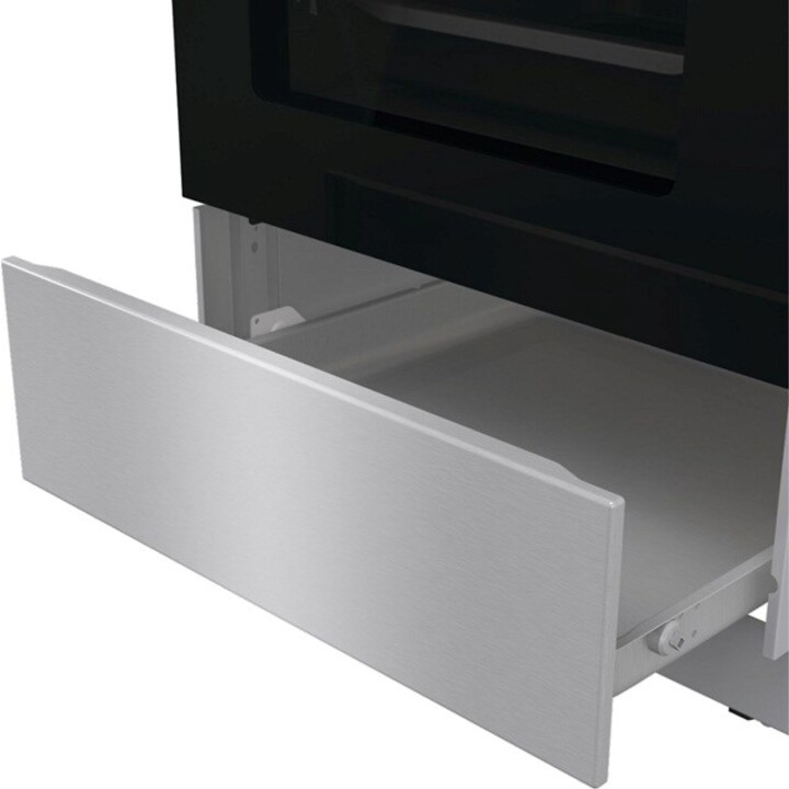 Gorenje GKS5C71XF Freistehender Herd mit Backofen Silber