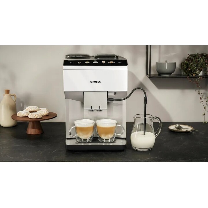 Máquina de café expresso elétrica totalmente automática Siemens EQ.500 TP515R02 de 1,9 L