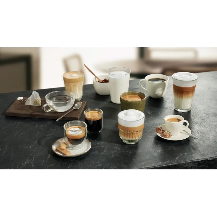 Máquina de café expresso elétrica totalmente automática Siemens EQ.500 TP515R02 de 1,9 L